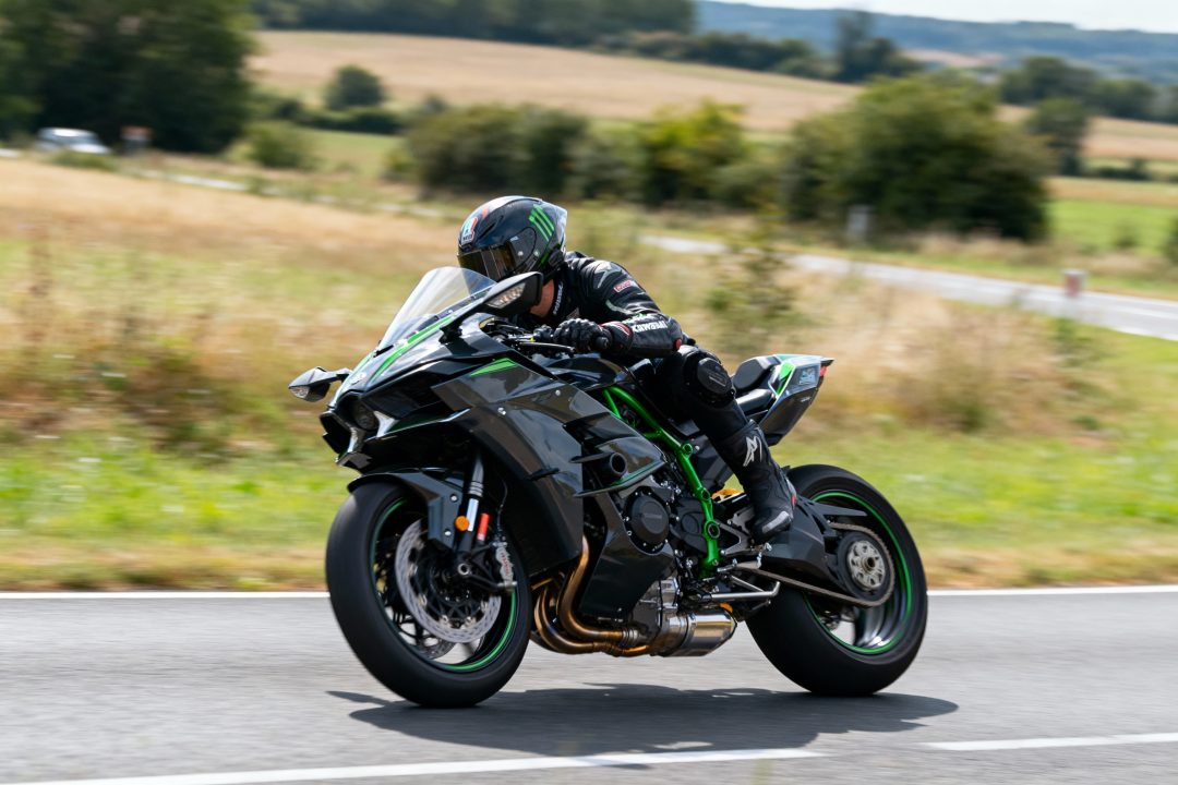 vitesse max de la Kawasaki Ninja H2R